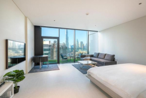 DHH - Studio, Burj Khalifa View in Marquise Square